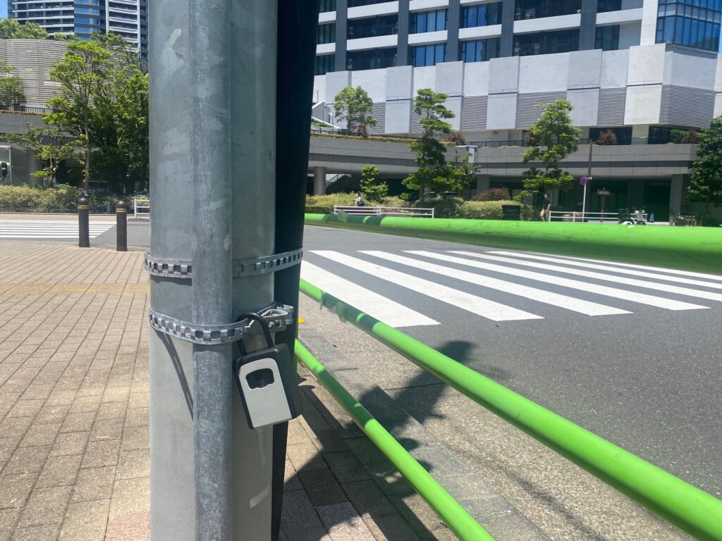 晴海フラッグの謎のキーボックス